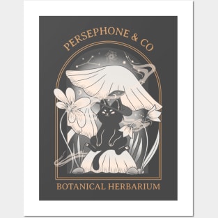 hades and persephone greek mythology bookish dark cottagecore Posters and Art